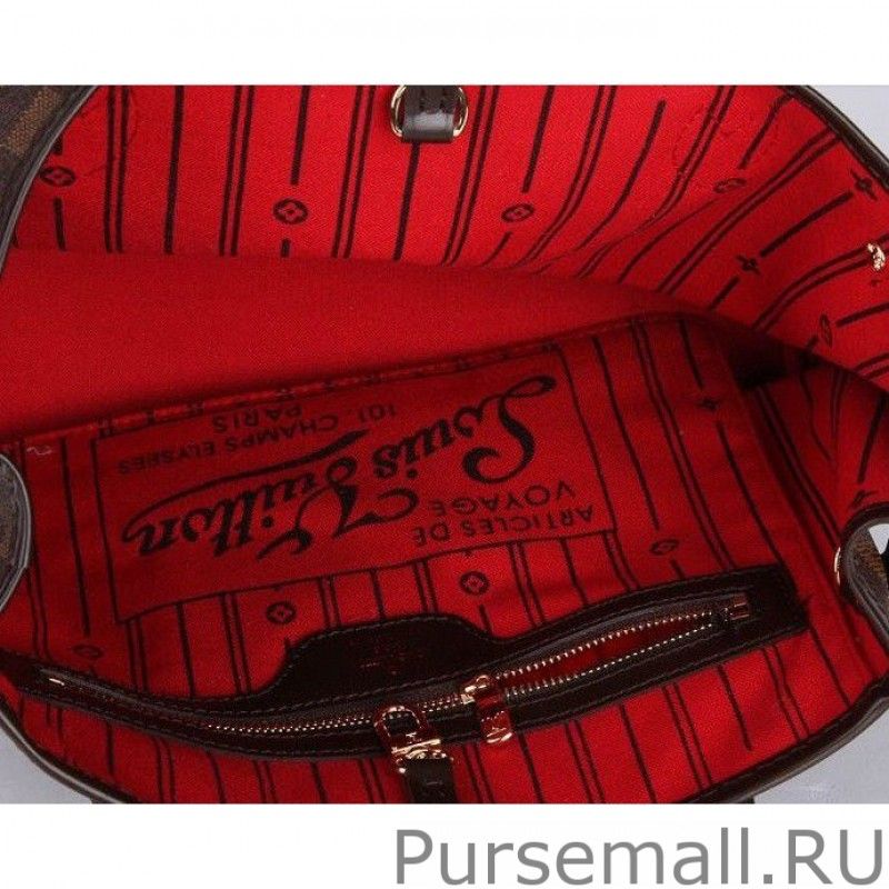 Neverfull PM Damier Ebene Canvas N51109 - Image 4