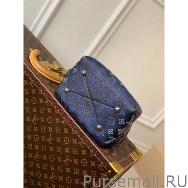 Bella Bag In Blue Mahina Leather M59552 - Image 3