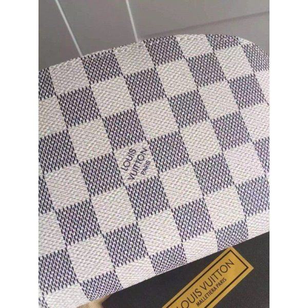 Cosmetic Pouch Damier Azur N60024 - Image 3