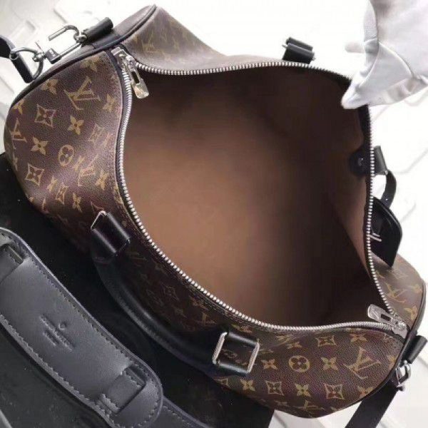 Keepall Bandouliere 45 Monogram Macassar M56711 - Image 3