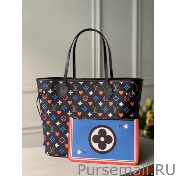 Game On Neverfull MM Black Bag M57483 - Image 3