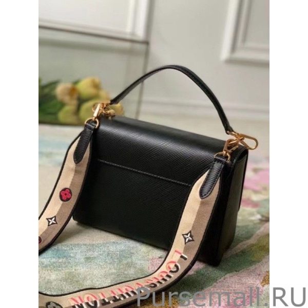 Twist MM Bag with Jacquard Strap M57505 - Image 3