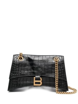 Balenciaga Crush small leather shoulder bag