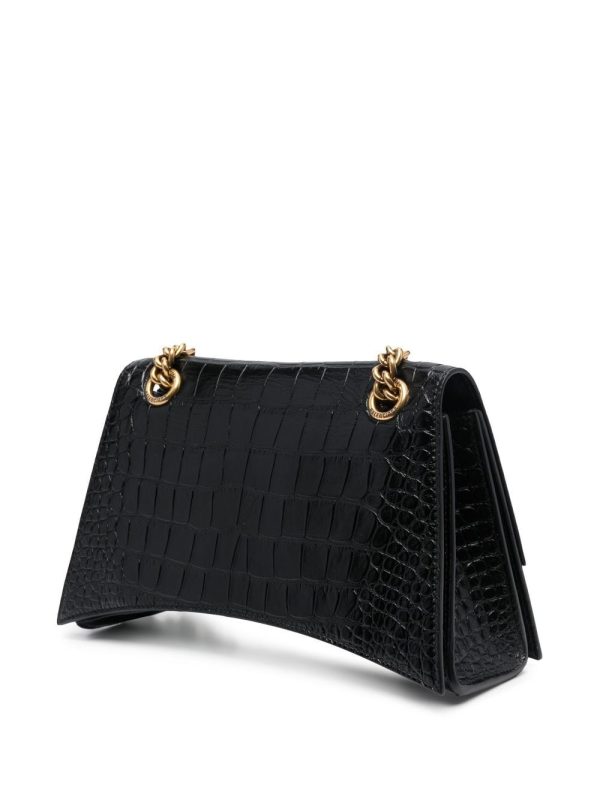 Balenciaga Crush small leather shoulder bag - Image 4