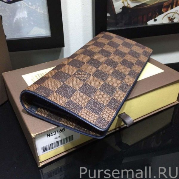 Brazza Wallet Damier Ebene Canvas N63168 - Image 4