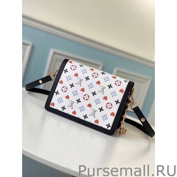 Game On Dauphine MM White Bag M57463 - Image 4