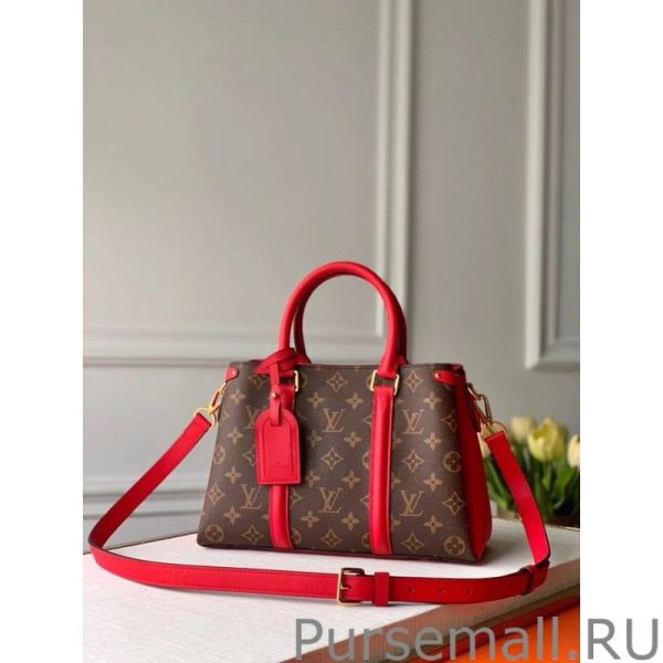Soufflot BB Monogram Canvas M44818 Red - Image 4
