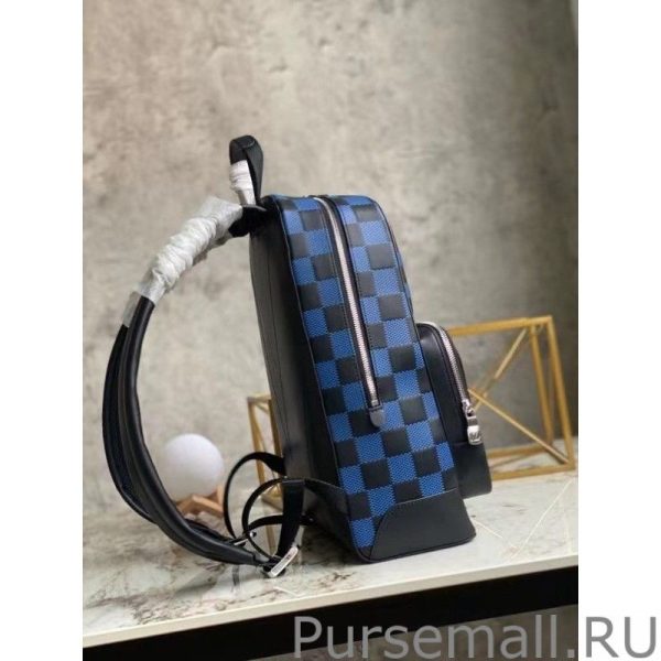 Campus Backpack Damier Infini 3D Leather N50021 - Image 4