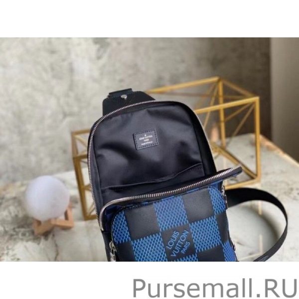 Avenue Sling Bag Damier Infini 3D Leather N50024 - Image 4
