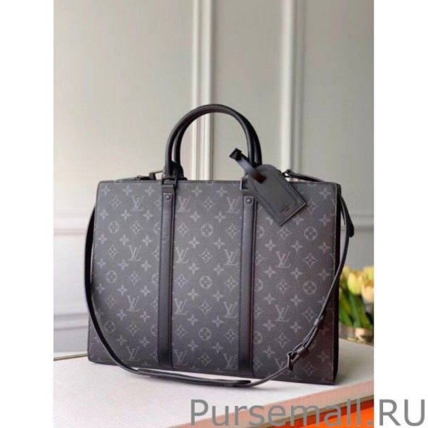 Sac Plat Horizontal Zippe Bag Monogram Eclipse M45265 - Image 4