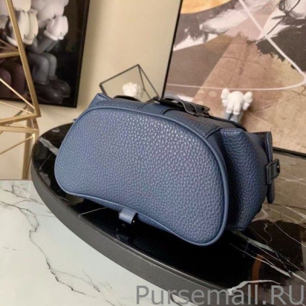 Christopher XS Bag In Navy Blue Leather M58494 - Image 4