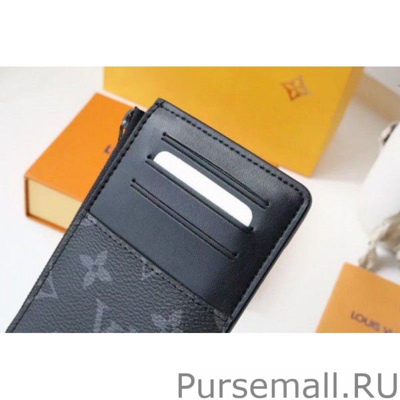 Multi Card Holder Trunk Monogram Eclipse M80556 - Image 4