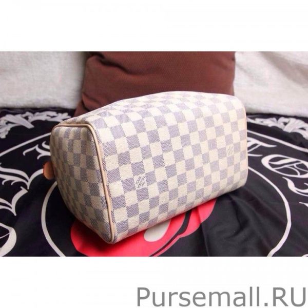 Speedy 25 Damier Azur Canvas N41534 - Image 4