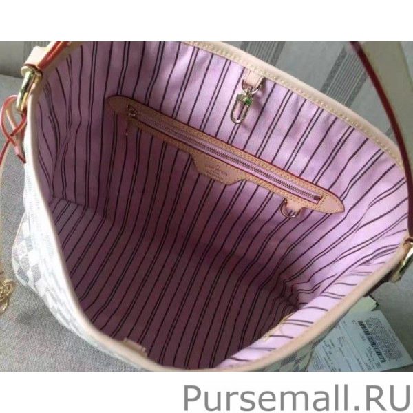 Delightful MM Bag Damier Azur N41607 - Image 4