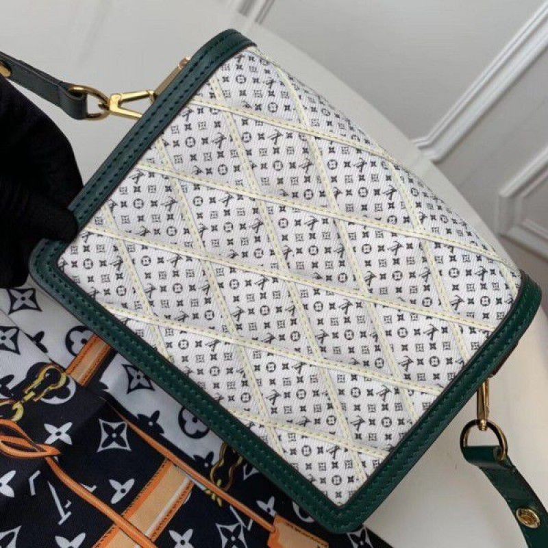 Mini Dauphine Bag Malletage Canvas M53996 - Image 4