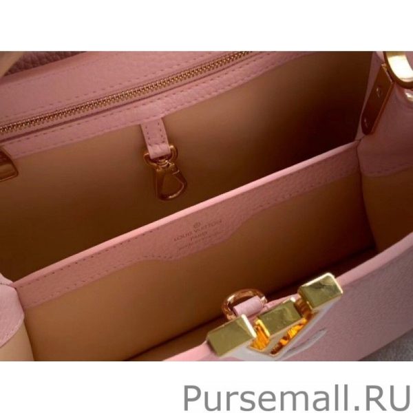 Capucines BB Bag In Pink Leather M59061 - Image 4
