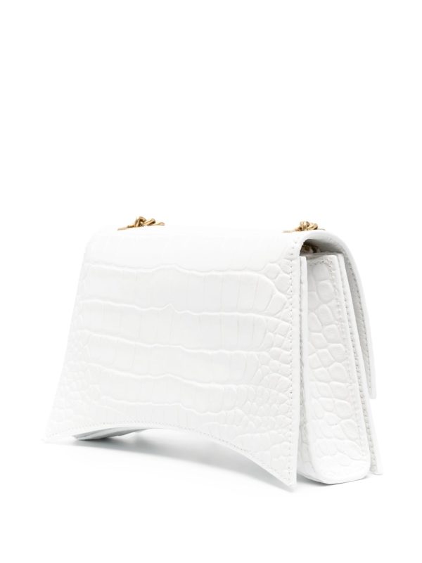 Balenciaga Crush crocodile-embossed shoulder bag - Image 4