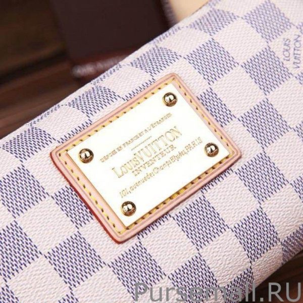 Eva Clutch Damier Azur Canvas N55214 - Image 4