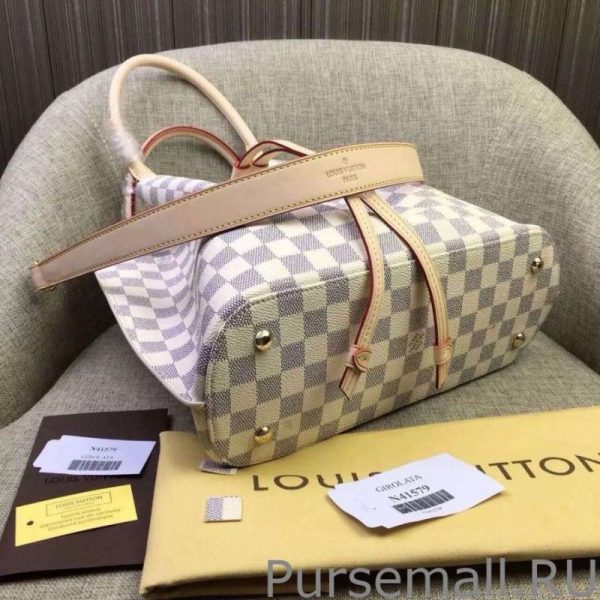 Girolata Bag Damier Azur Canvas N41579 - Image 4