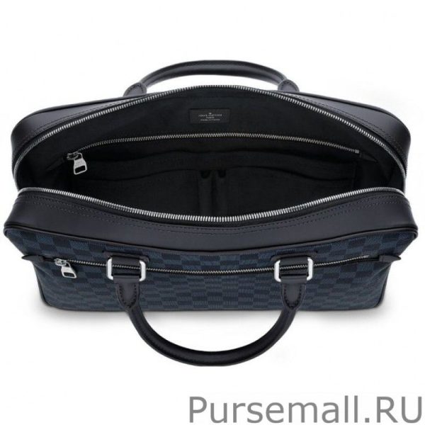 Porte Document Business Damier Cobalt N41347 - Image 4