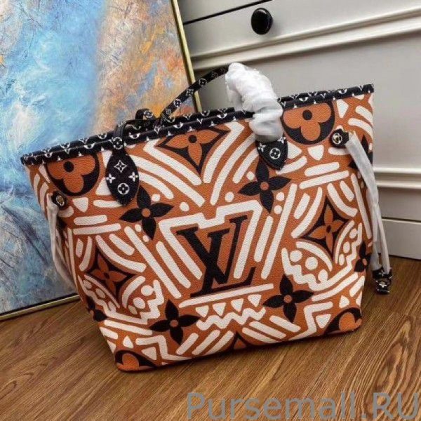 LV Crafty Neverfull MM Bag M56584 - Image 4