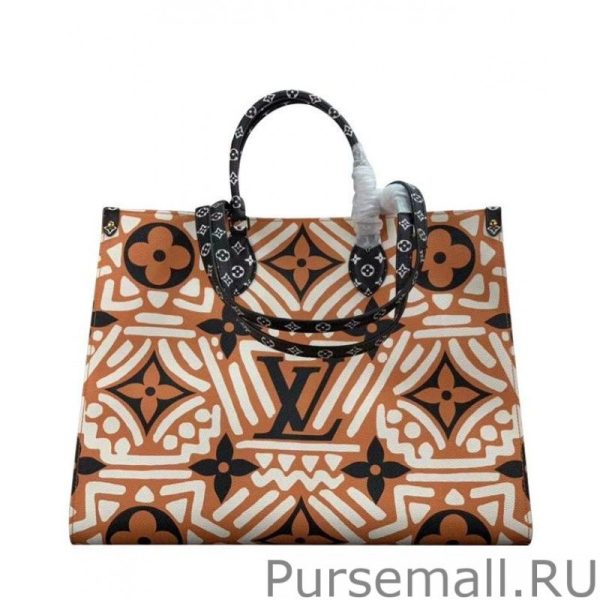 LV Crafty Onthego GM M45359 Coffee - Image 4