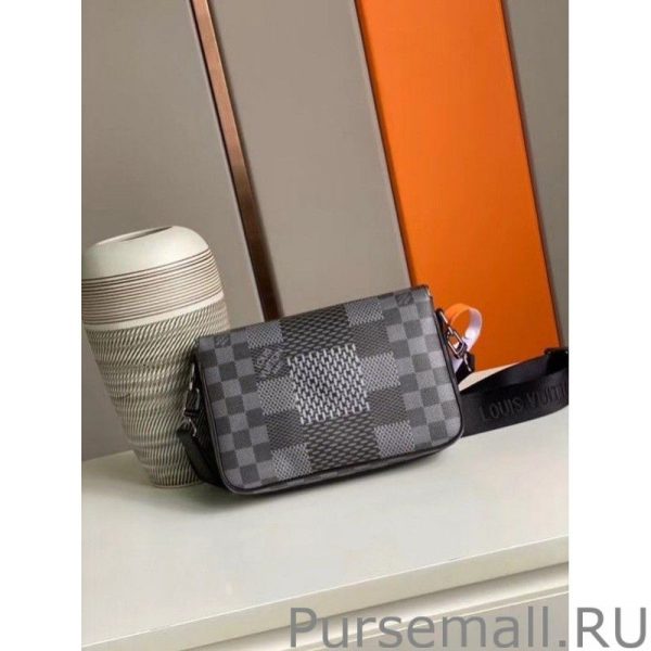 Studio Messenger Damier Graphite N50013 - Image 4