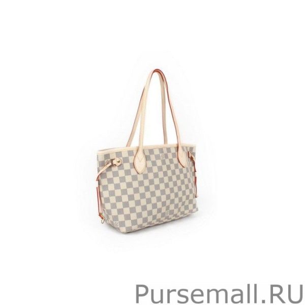 Neverfull PM Damier Azur Canvas N51110 - Image 5
