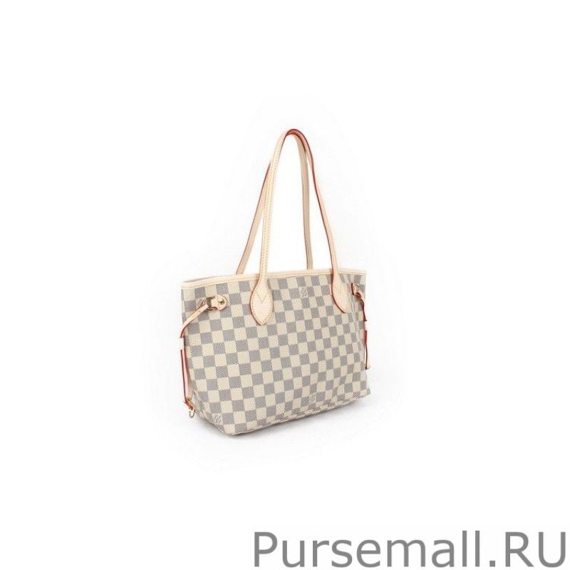 Neverfull PM Damier Azur Canvas N51110 - Image 5