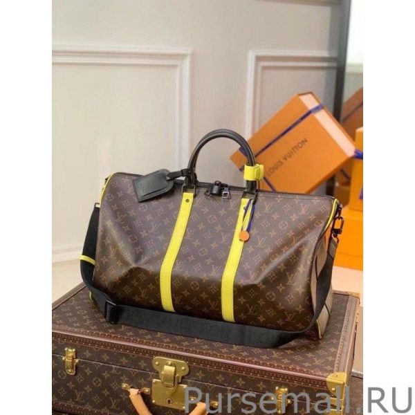 Keepall Bandouliere 50 Bag Monogram Yellow M45866 - Image 4