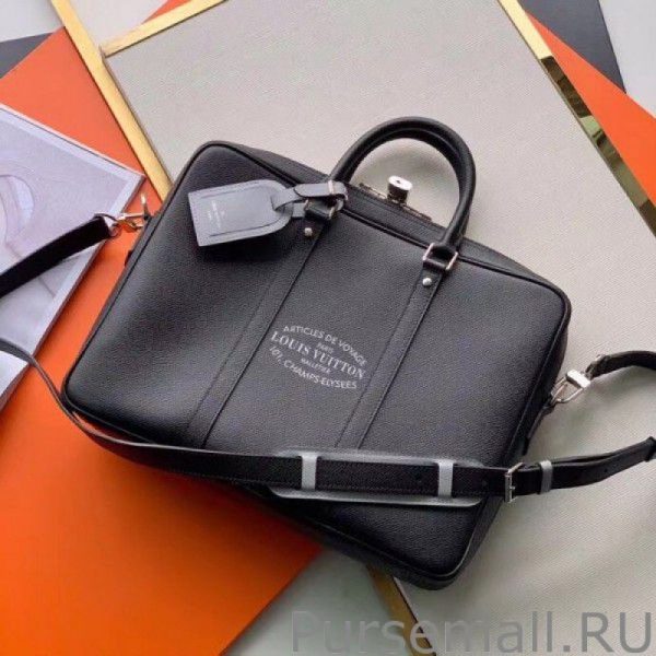 Porte Documents Voyage Taiga Leather M30365 - Image 4