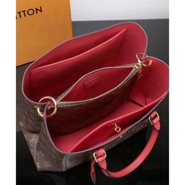 Flower Tote Monogram Canvas M43553 Red - Image 5