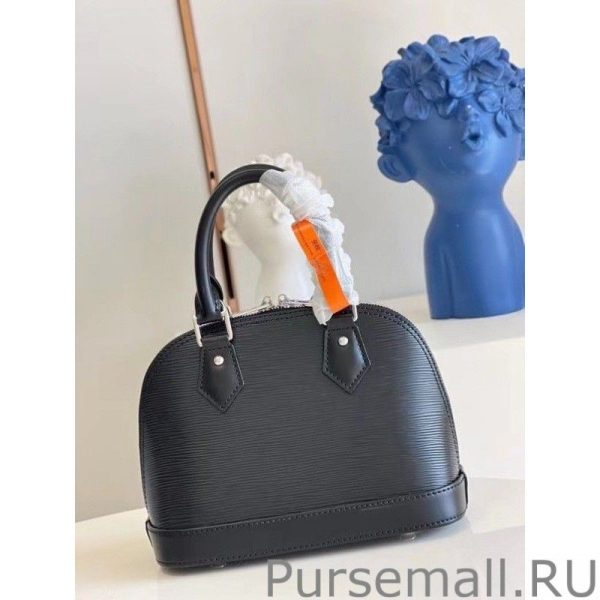 Epi Alma BB Bag With Jacquard Strap M59217 - Image 5