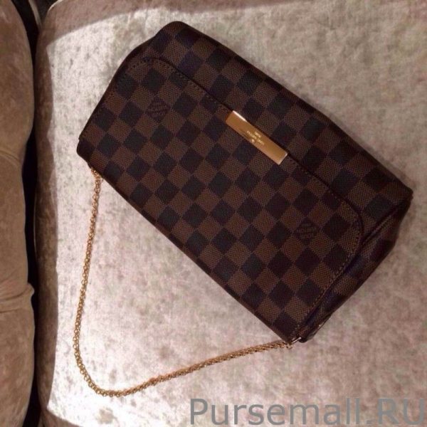Favorite MM Damier Ebene Canvas N41129 of Siena PM Damier Ebene Canvas N41545 - Image 5