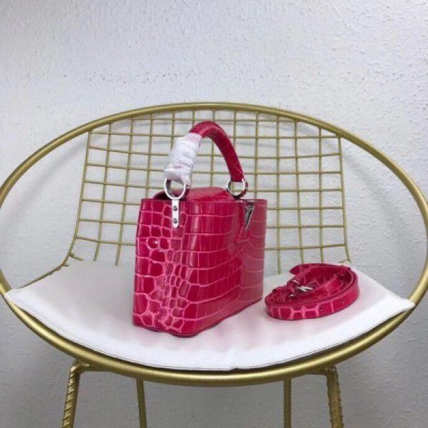 Capucines Mini Crocodile Bag N93163 - Image 5