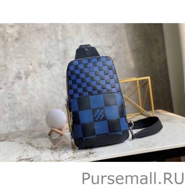 Avenue Sling Bag Damier Infini 3D Leather N50024 - Image 5