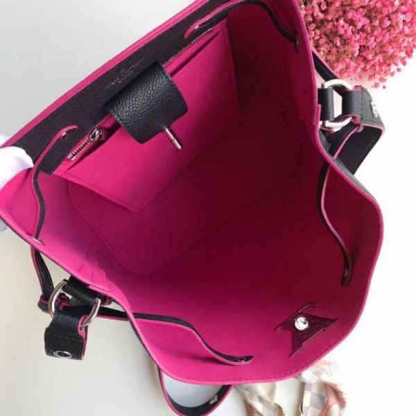 Black Lockme Bucket Bag M54677 - Image 5