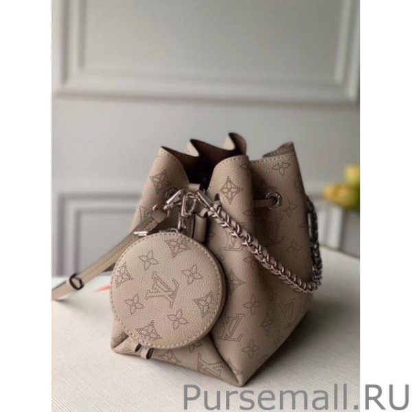 Bella Bag In Galet Mahina Leather M57201 - Image 5