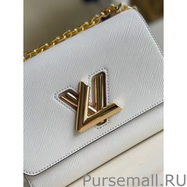 Twist MM Bag In White Epi Leather M55513 - Image 5