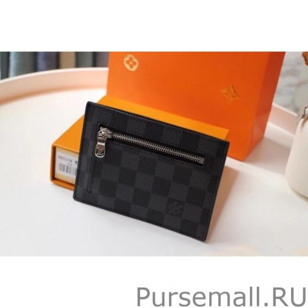 ID Card Holder Damier Graphite N60378 - Image 5