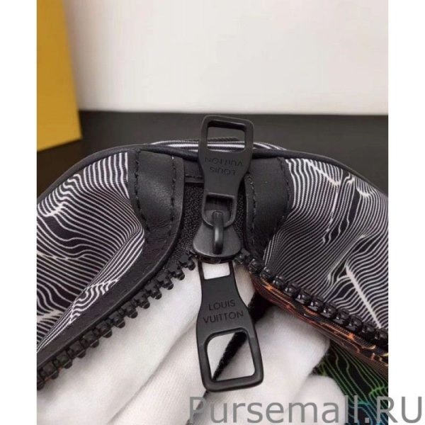 Reversible Keepall Bandouliere 50 M44939 Gray - Image 5