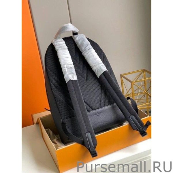 All Black Aerogram Backpack M57079 - Image 5