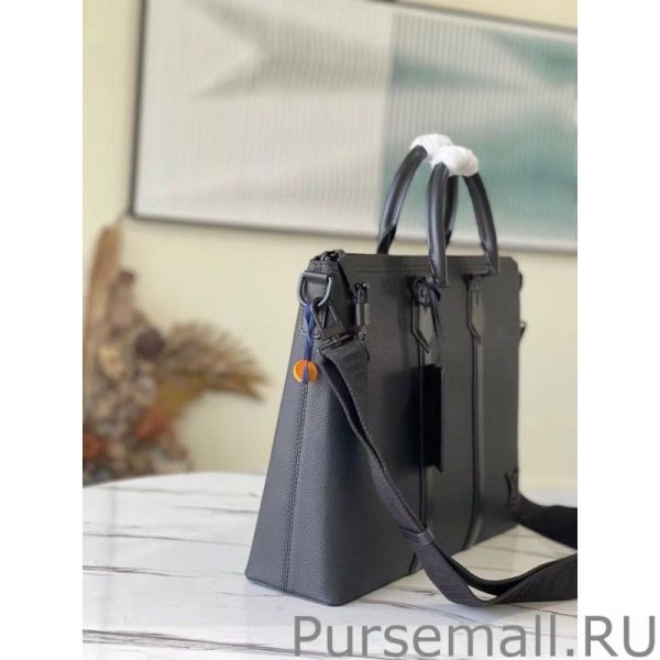 Lock It Tote In Aerogram Leather M59158 - Image 5