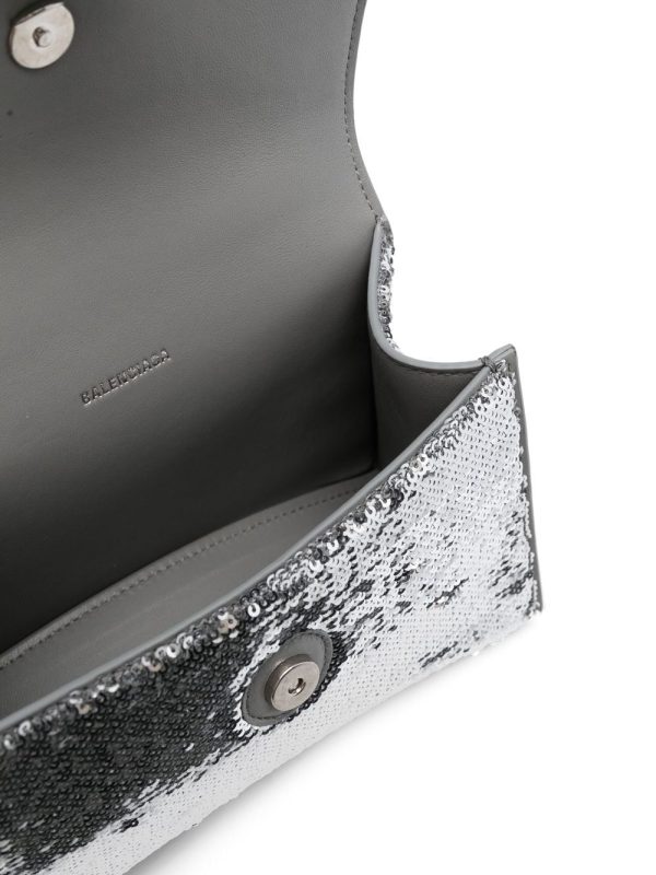 Balenciaga Hourglass XS sequin-embellished bag - Image 5