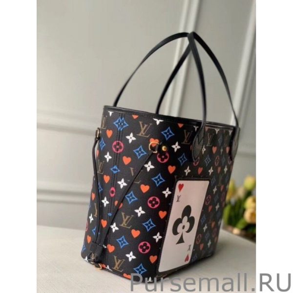 Game On Neverfull MM Black Bag M57483 - Image 5