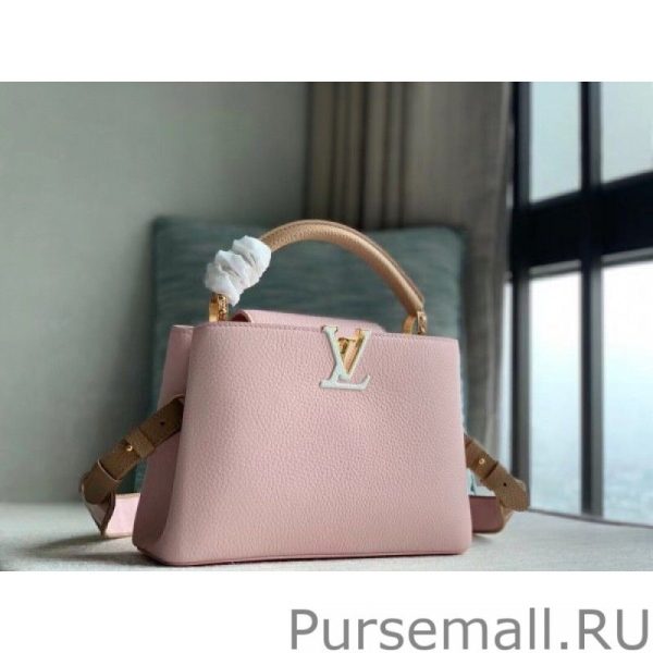 Capucines BB Bag In Pink Leather M59061 - Image 5