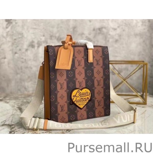 Sac Plat Cross Bag In Monogram Stripes M45969 - Image 5