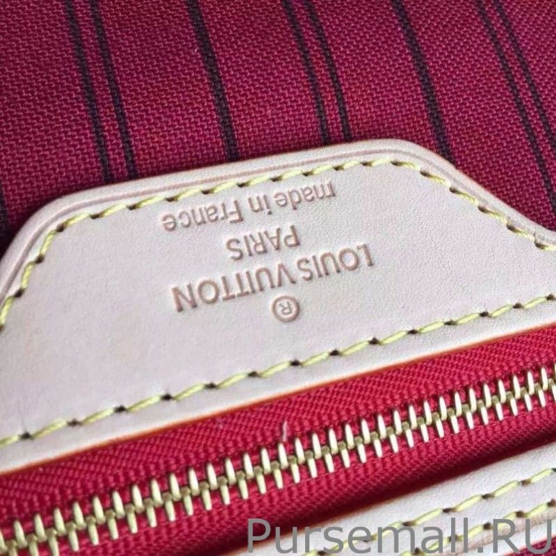 Neverfull GM Monogram Canvas M40991 Fuchsia - Image 5