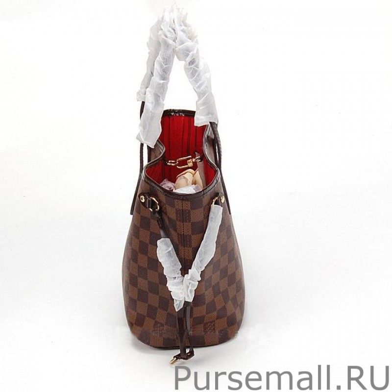 Neverfull PM Damier Ebene Canvas N51109 - Image 5