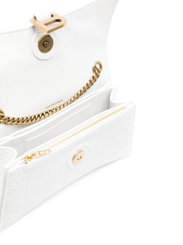 Balenciaga Crush crocodile-embossed shoulder bag - Image 6
